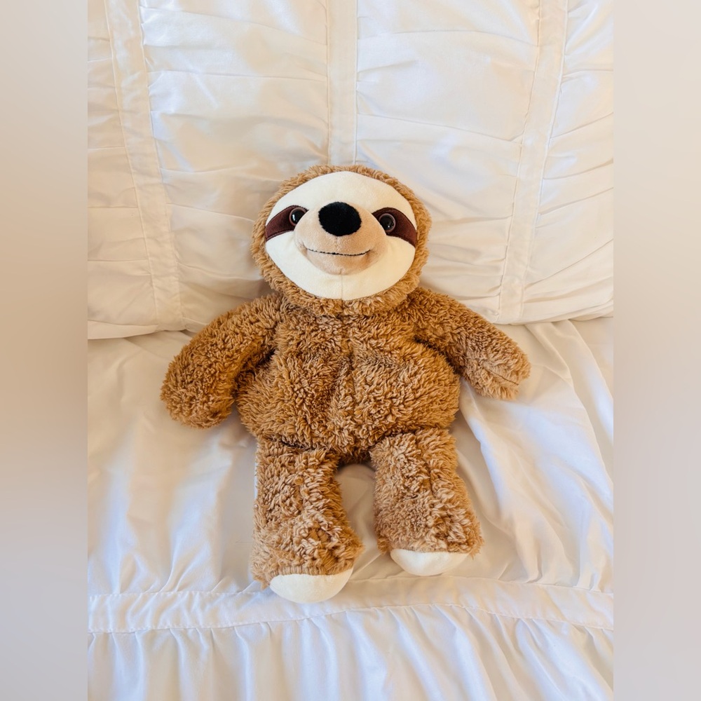 Warm & Cozy microwave-able, lavender scented, weighted sloth stuffy